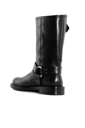 Stivaletto in pelle nera GUGLIELMO ROTTA | PHARRELLBLACK